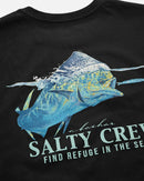 Salty Crew Mahi Surface Classic Short Sleeve Tee - Black