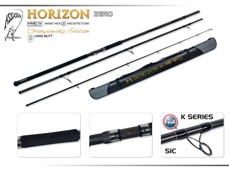 Assassin Horizon Championship  Edition Rod AHZCE-136ML-PS Pearl Silver