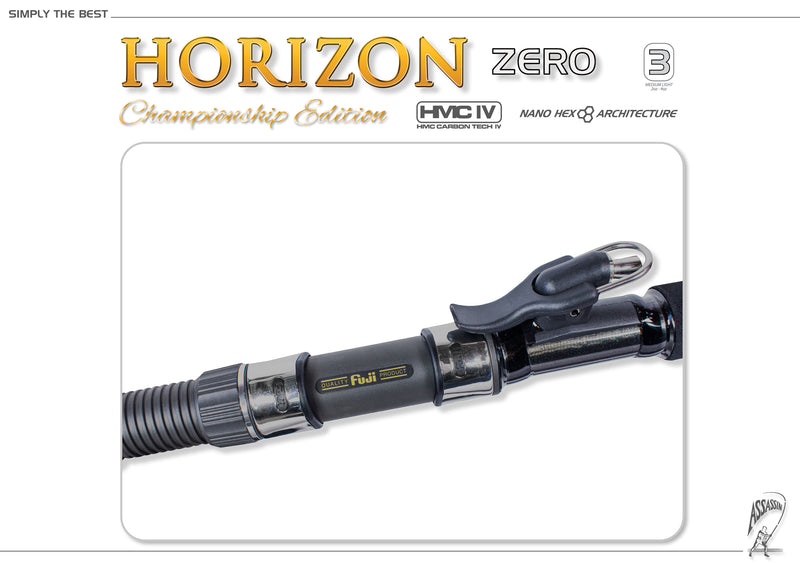 Assassin Horizon Championship Edition Rod AHZCE-136ML-PS Pearl Silver