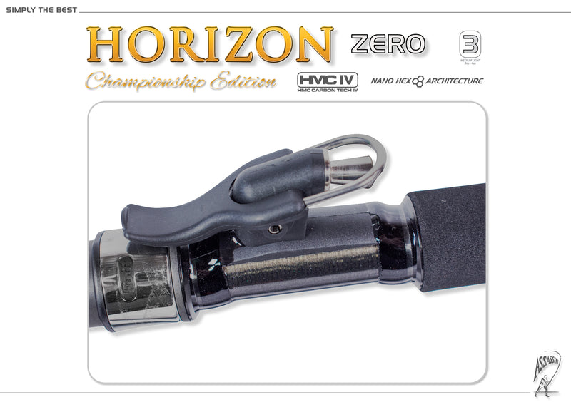 Assassin Horizon Championship Edition Rod AHZCE-136ML-PS Pearl Silver