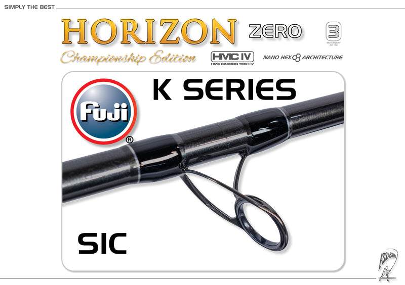 Assassin Horizon Championship Edition Rod AHZCE-136ML-PS Pearl Silver