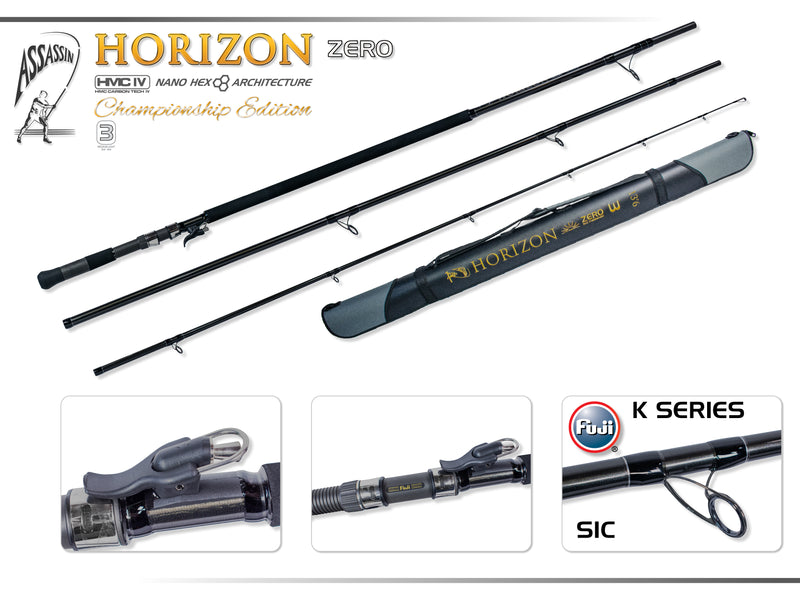 Assassin Horizon Championship Edition Rod AHZCE-136ML-PS Pearl Silver