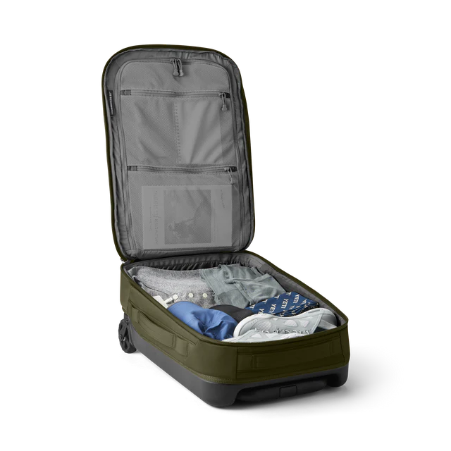 Yeti Crossroads 35L/22" Wheeled Luggage - Olive/Black