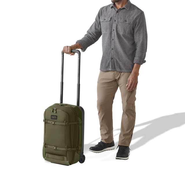 Yeti Crossroads 35L/22" Wheeled Luggage - Olive/Black