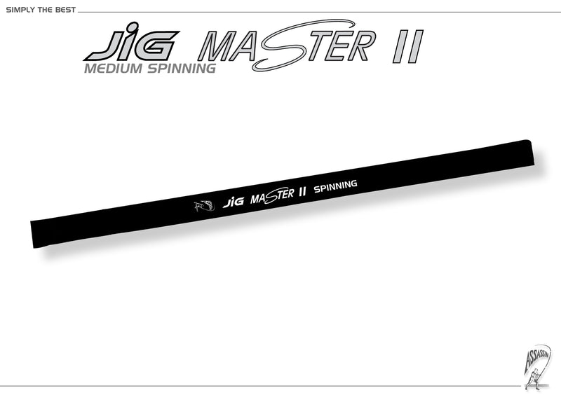 Assassin Jig Master 2 Rod AJMSJ6-MS 6ft Spin (PE1.5-2 Jig Rod)