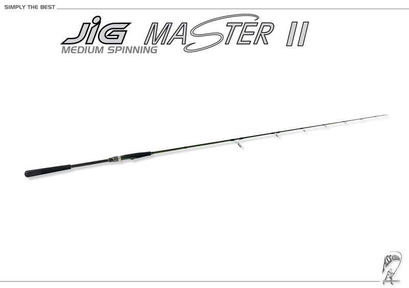 Assassin Jig Master 2 Rod AJMSJ6-MS 6ft Spin (PE1.5-2 Jig Rod)