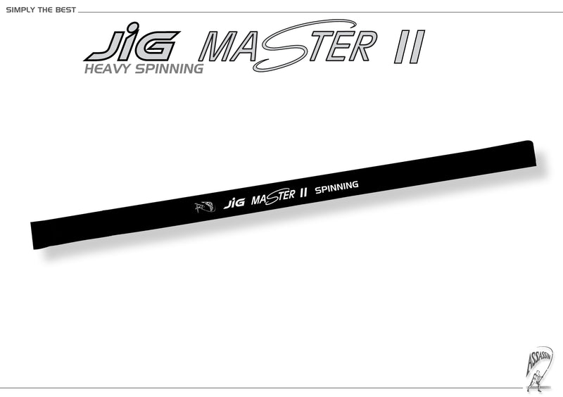 Assassin Jig Master 2 Rod AJMSJ6-HS 6ft Spin (PE3-6 Jig Rod)