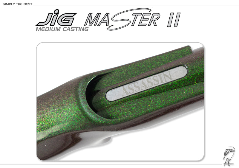 Assassin Jig Master 2 Rod AJMSJ6-MC 6ft Cast/Overhead (PE1.5-2 Jig Rod)