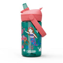 Camelbak Thrive Flip Kids Straw Water Bottle (400ml) - Mermaid Friends