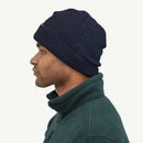 Patagonia Fisherman's Rolled Beanie - Navy Blue