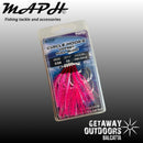 Maph Circle Hooks Offset Full Glow - Pink (Various Sizes)