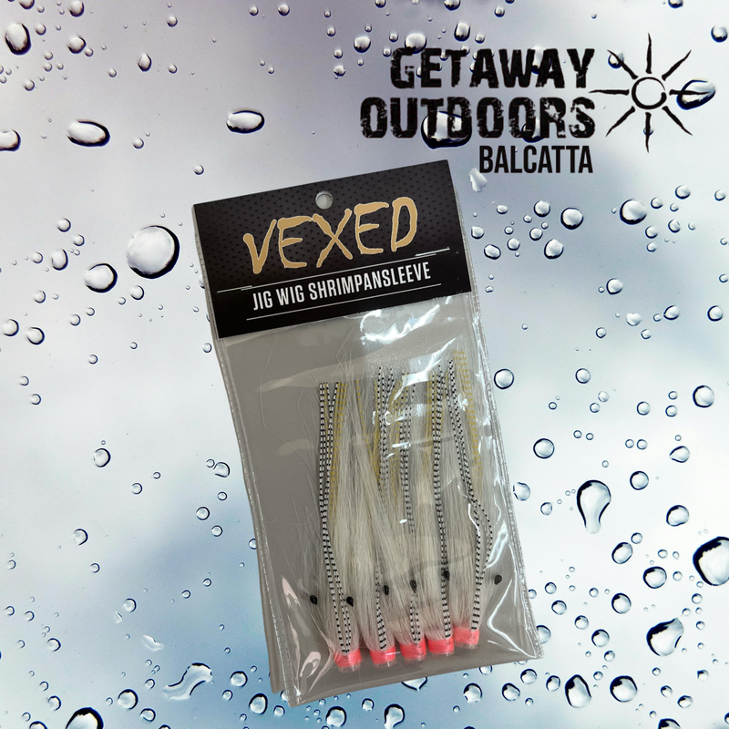 Vexed Jig Wig Shrimpansleeve (5mm | 10cm) - Variety of Colours Available