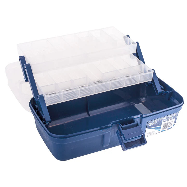 Jarvis Walker 2 Tray Clear Tackle Box