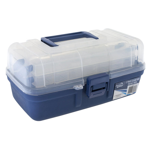 Jarvis Walker 2 Tray Clear Tackle Box