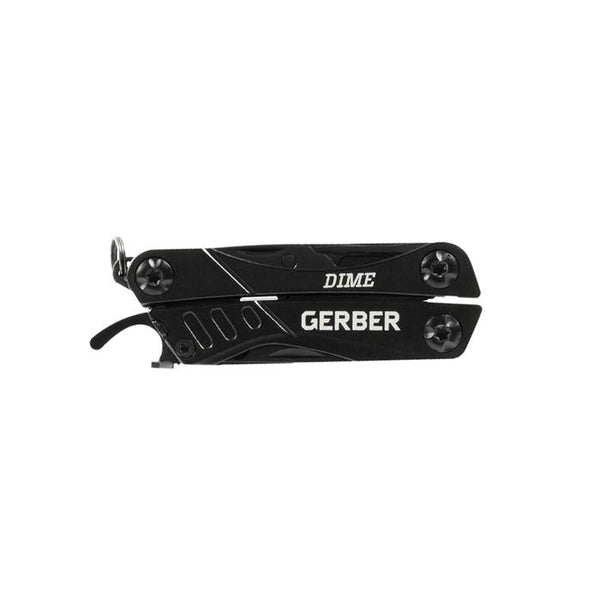 Gerber Tactical Dime 12 & Crucial 8 Multi-Tool Pliers - Black (2 Pieces)