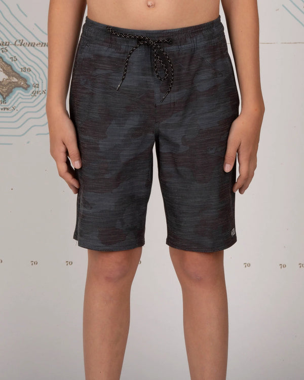 Salty Crew Boys Drifter 2 Hybrid Elastic Shorts - Camo