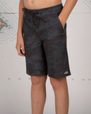 Salty Crew Boys Drifter 2 Hybrid Elastic Shorts - Camo