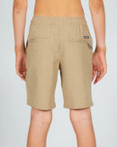 Salty Crew Drifter 2 Boy Hybrid Elastic Short - Khaki