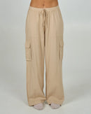 Salty Crew Womens Driftwood Pant - Sand Dune
