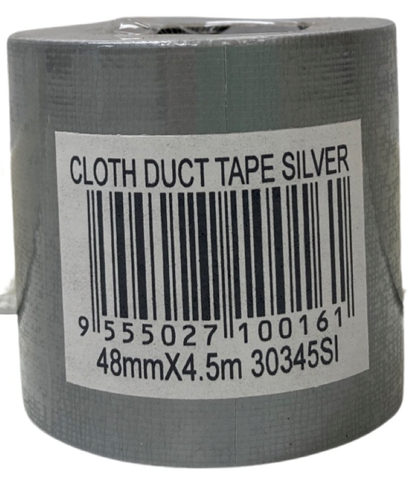 GSA Cloth Tape (48mm x 4m) - Silver