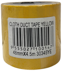 GSA Cloth Tape (48mm x 4m) - Yellow