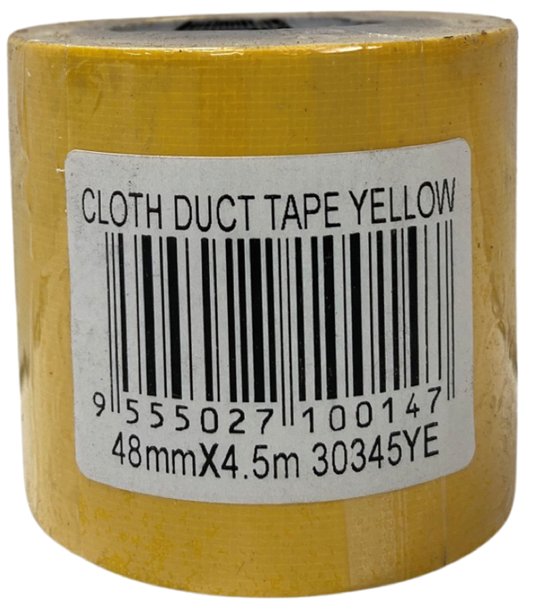 GSA Cloth Tape (48mm x 4m) - Yellow