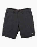 Salty Crew Drifter 21" Hybrid Walkshorts - Black