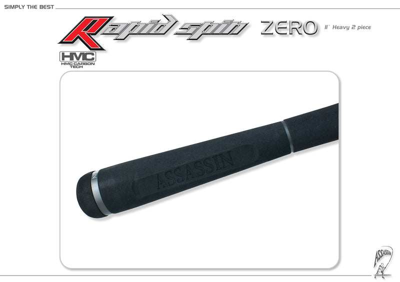 Assassin Rapid Spin Rod ARSZ-11H 11ft 2pce Spin