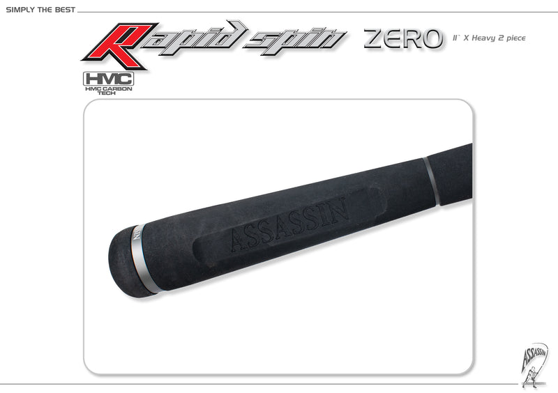 Assassin Rapid Spin Rod ARSZ-11XH 11ft 2pce Spin