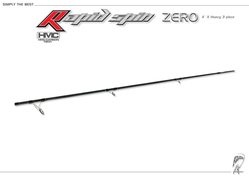 Assassin Rapid Spin Rod ARSZ-11XH-3 11ft 3pce Spin (Travel Series)