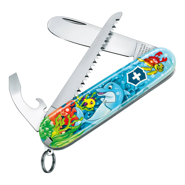 Victorinox My First Victorinox Children Army Knife Set Animal Edition - Dolphin, Fish, Turtle &amp; Crab