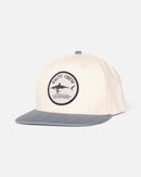 Salty Crew Bruce Boys 6 Panel Cap - Off White/Slate