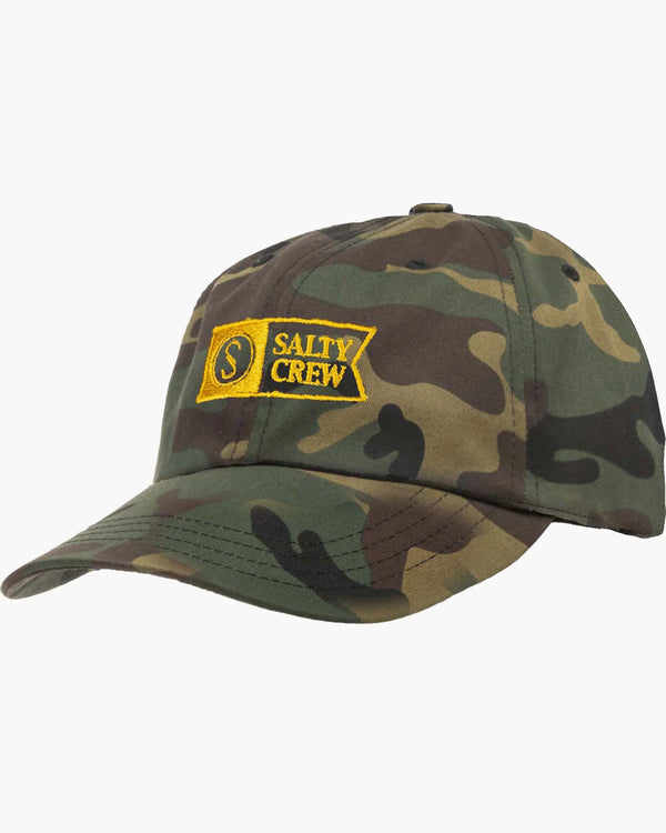 Salty Crew Alpha Dad Hat/Cap - Camo