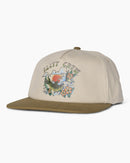 Salty Crew Hopper 5 Panel Cap - Oyster/Brown