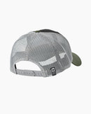 Salty Crew Surface Retro Trucker Cap - Black/Olive