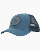 Salty Crew Skewed Retro Trucker Cap - Pilot Blue