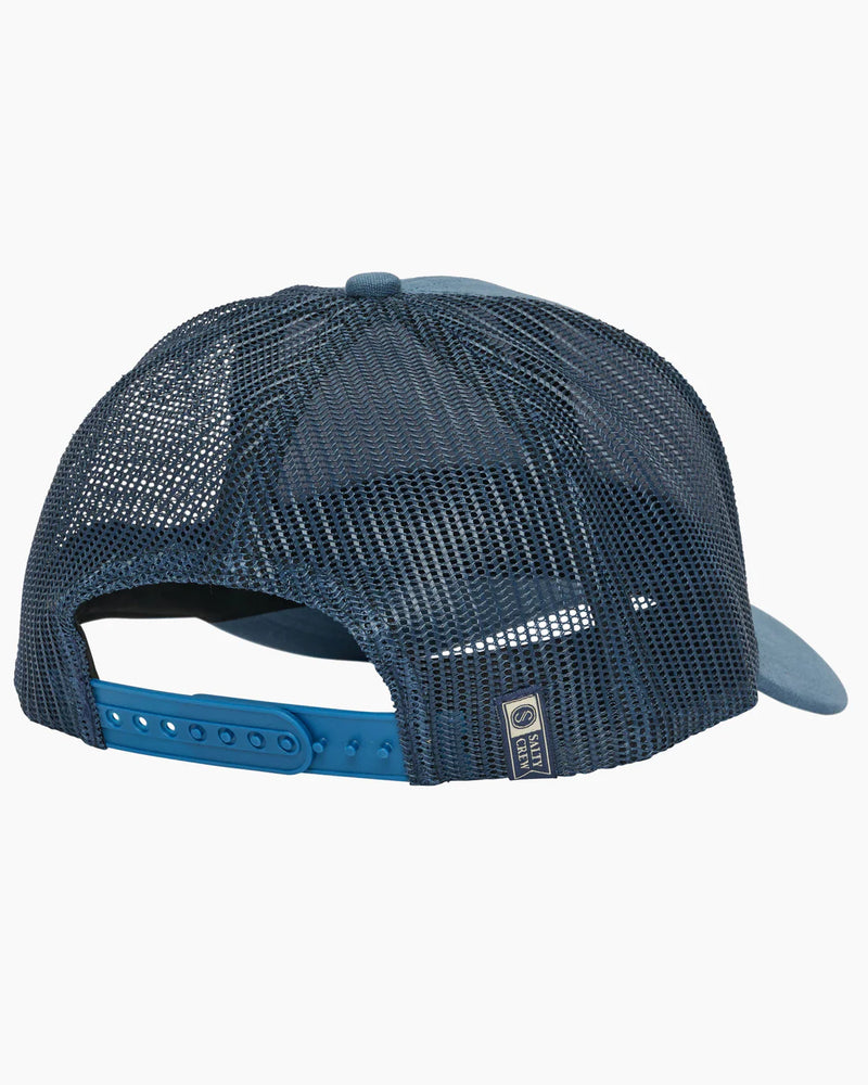 Salty Crew Skewed Retro Trucker Cap - Pilot Blue