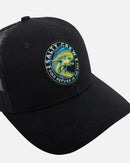 Salty Crew Mahi Club Retro Trucker Cap - Black
