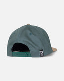 Salty Crew Tako Club Boys Snapback Cap/Hat - Hydro/Khaki