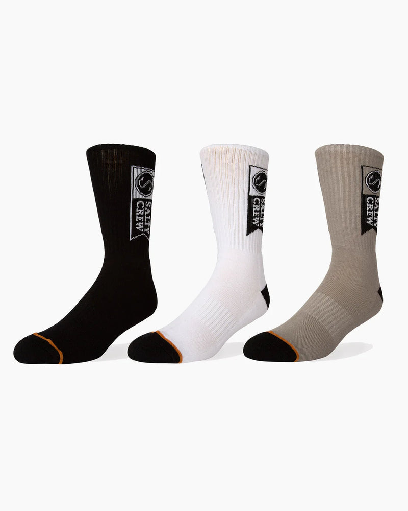 Salty Crew Alpha 3 Pack - Assorted Colours