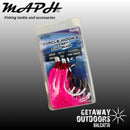 Maph Circle Hooks Offset Full Glow - Pink (Various Sizes)