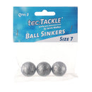 Jarvis Walker Tec Tackle Ball Sinkers - Size 7 (3 Pack)