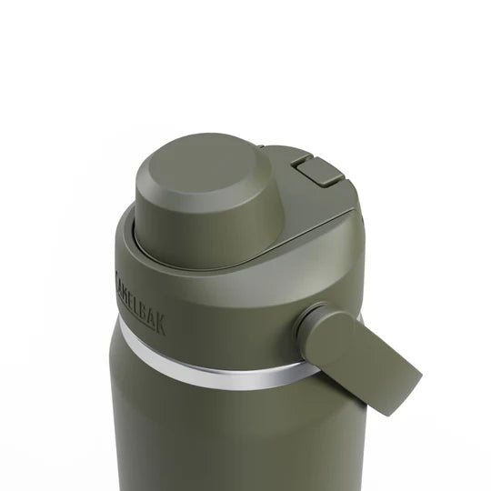 CamelBak Thrive Chug Insulated Bottle (750ml) - Stainless Steel / Moss