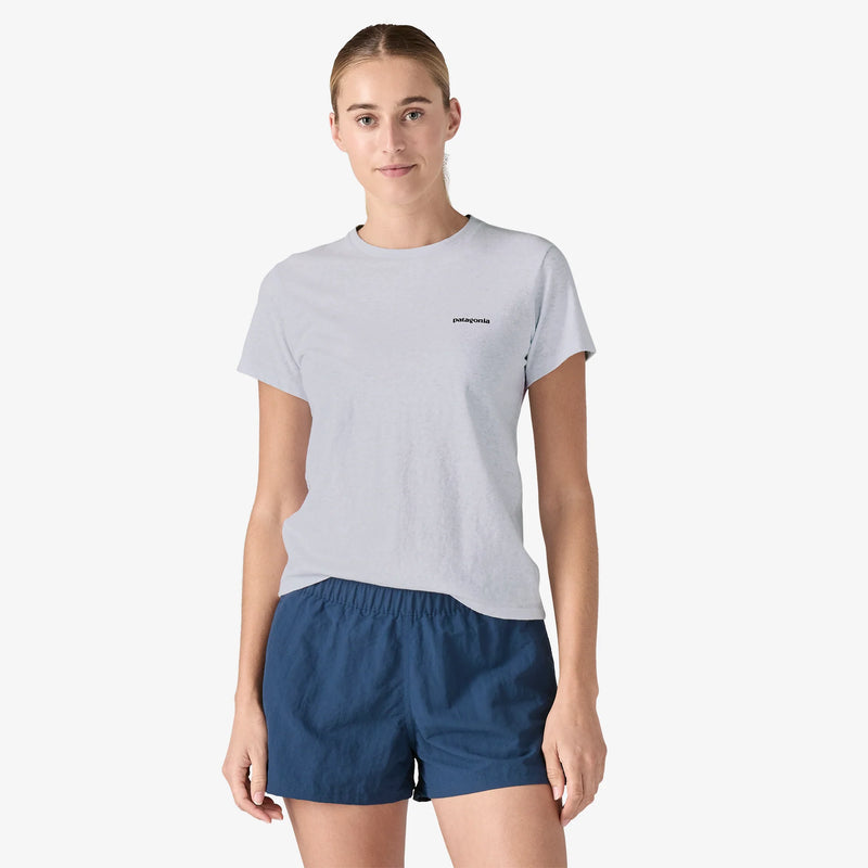 Patagonia Women's P-6 Logo Responsibili-Tee® - White