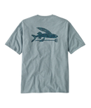 Patagonia Men’s Flying Fish Responsibili-Tee® - Sea Texture with Thermal Blue