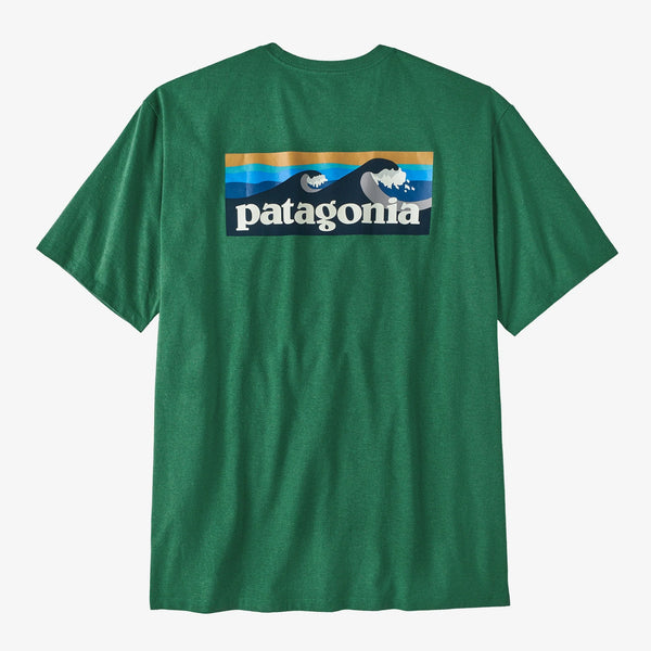 Patagonia Men's Boardshort Logo Pocket Responsibili-Tee® - Gather Green