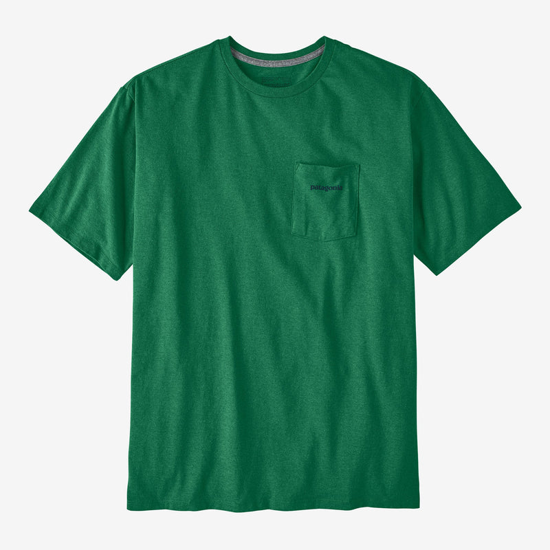 Patagonia Men's Boardshort Logo Pocket Responsibili-Tee® - Gather Green