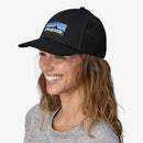 Patagonia P-6 LoPro Trucker Hat - Black