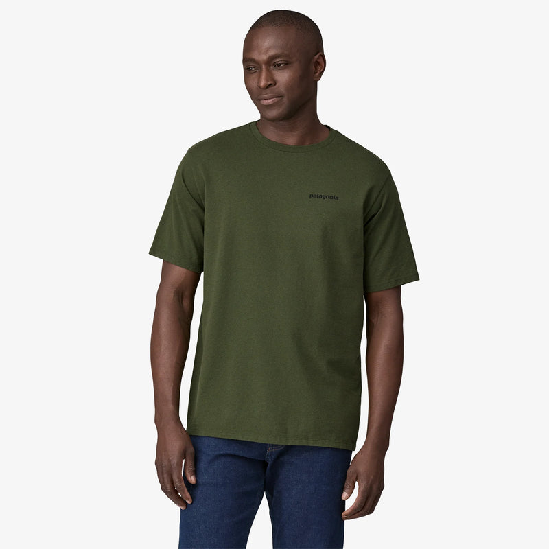 Patagonia Men's P-6 Logo Responsibili-Tee - Torrey Pine Green