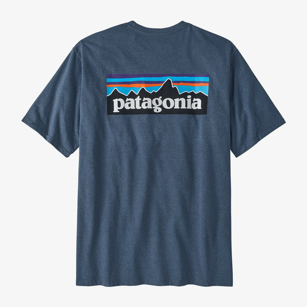 Patagonia Men's P-6 Logo Responsibili-Tee® - Utility Blue